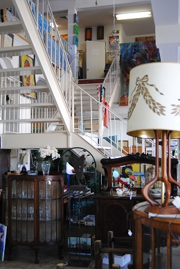 Grace Cafe art display