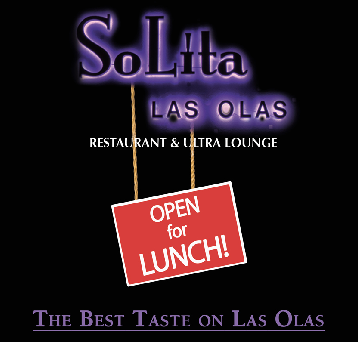 SoLita Las Olas Lunch Menu